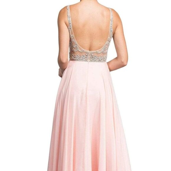 NWT Aspeed Design L2055 Bodice Prom Dress Black Size XS - Picture 2 of 6